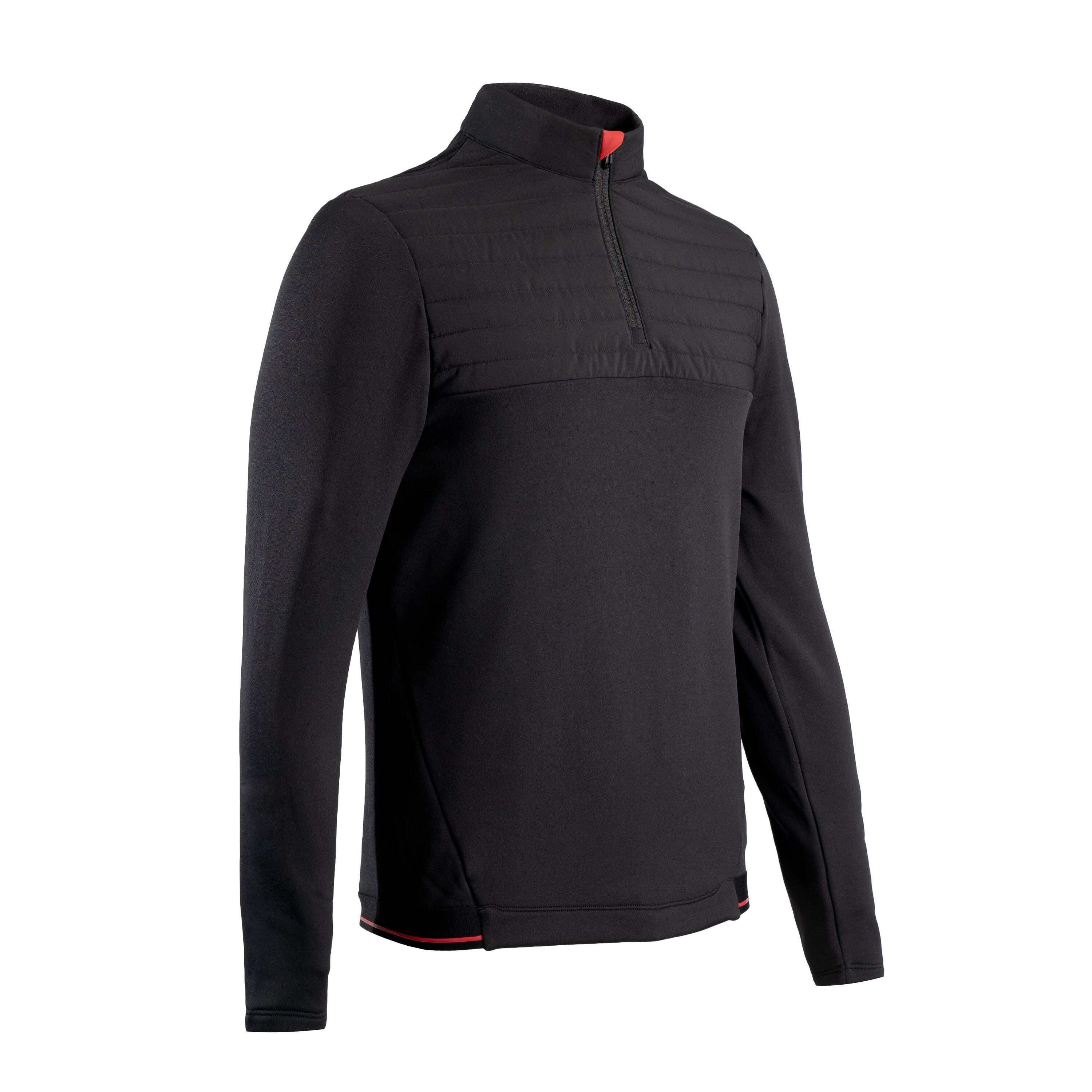 Men's golf winter fleece pullover CW500 black 9/9