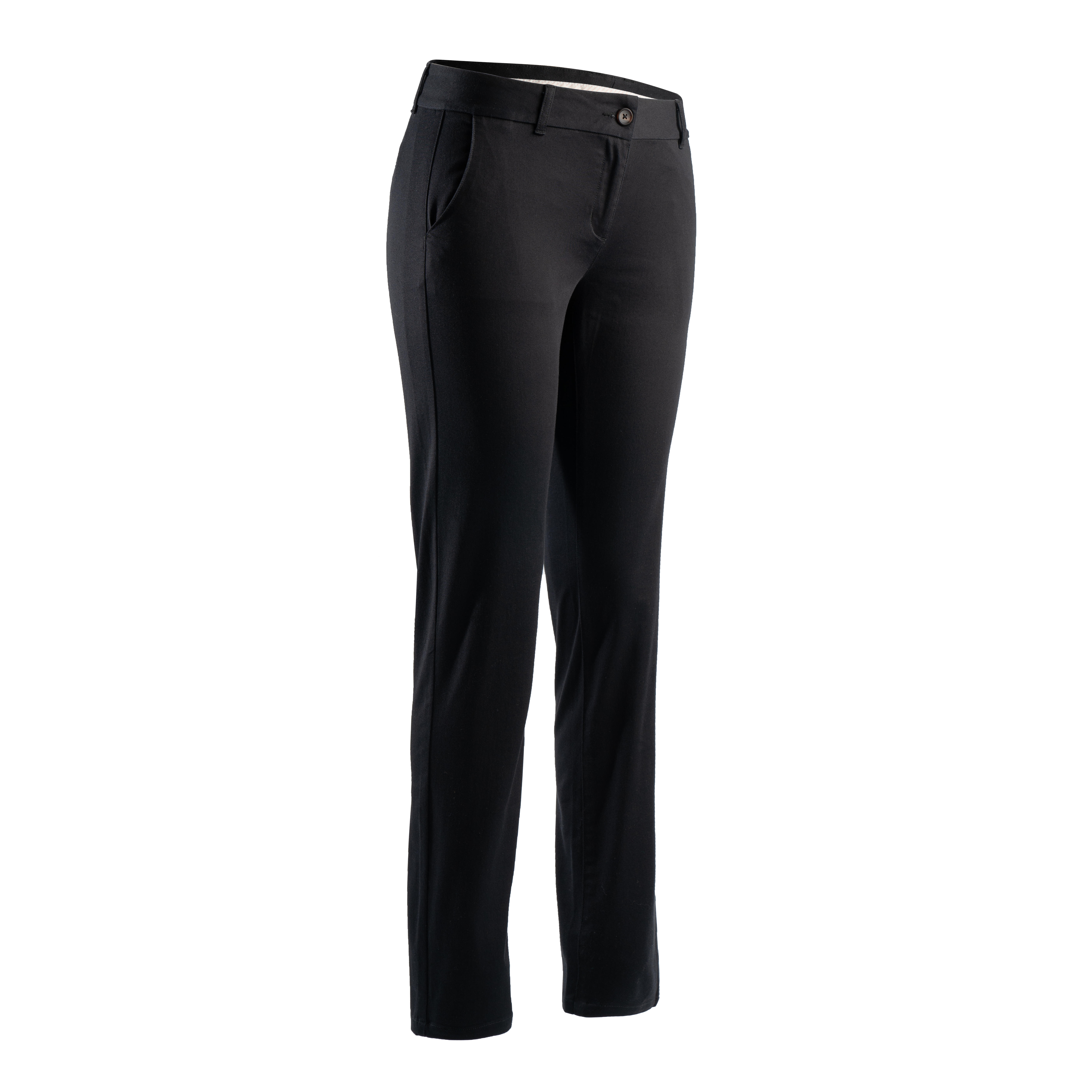 Pantalon de golf femmes - MW 500 noir - INESIS