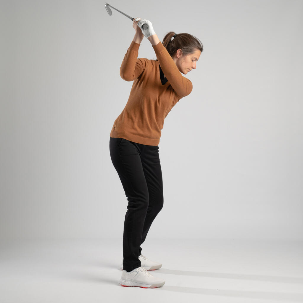 Pantalon golf Femme - MW500 noir