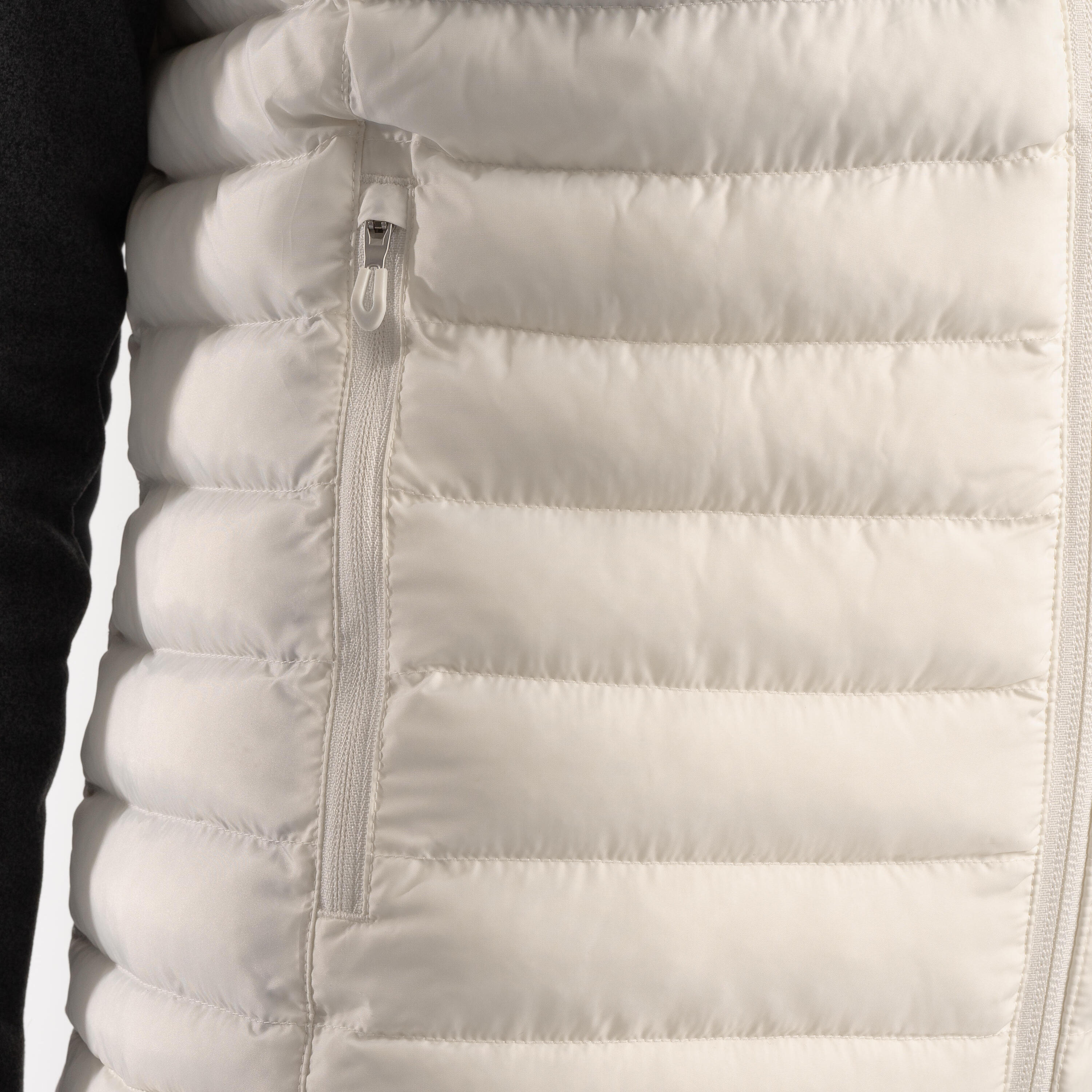 Women's golf winter sleeveless padded jacket CW500 - off-white 6/8