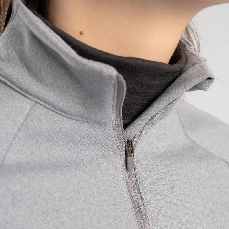 Women's Cold Weather Golf Pullover - Grey