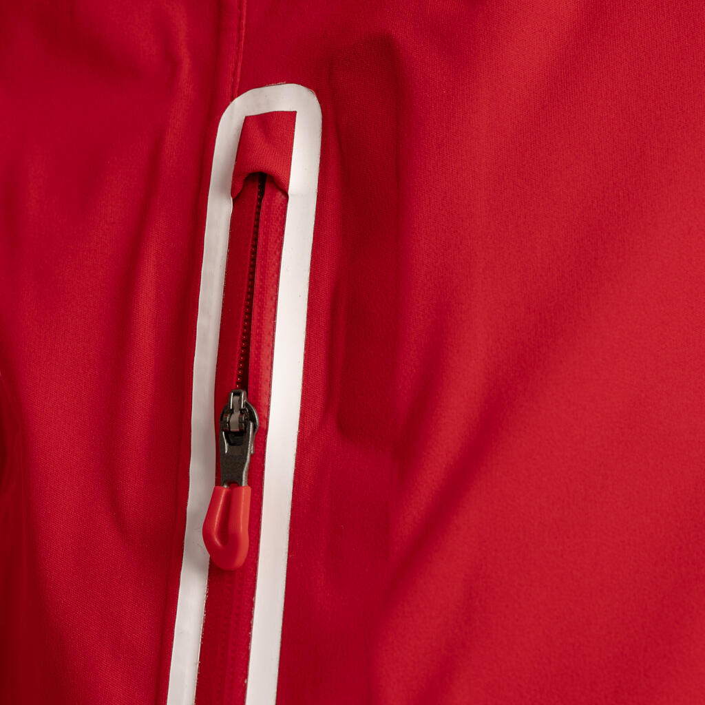Vīriešu ūdensnecaurlaidīga golfa lietus jaka “RW500”, sarkana