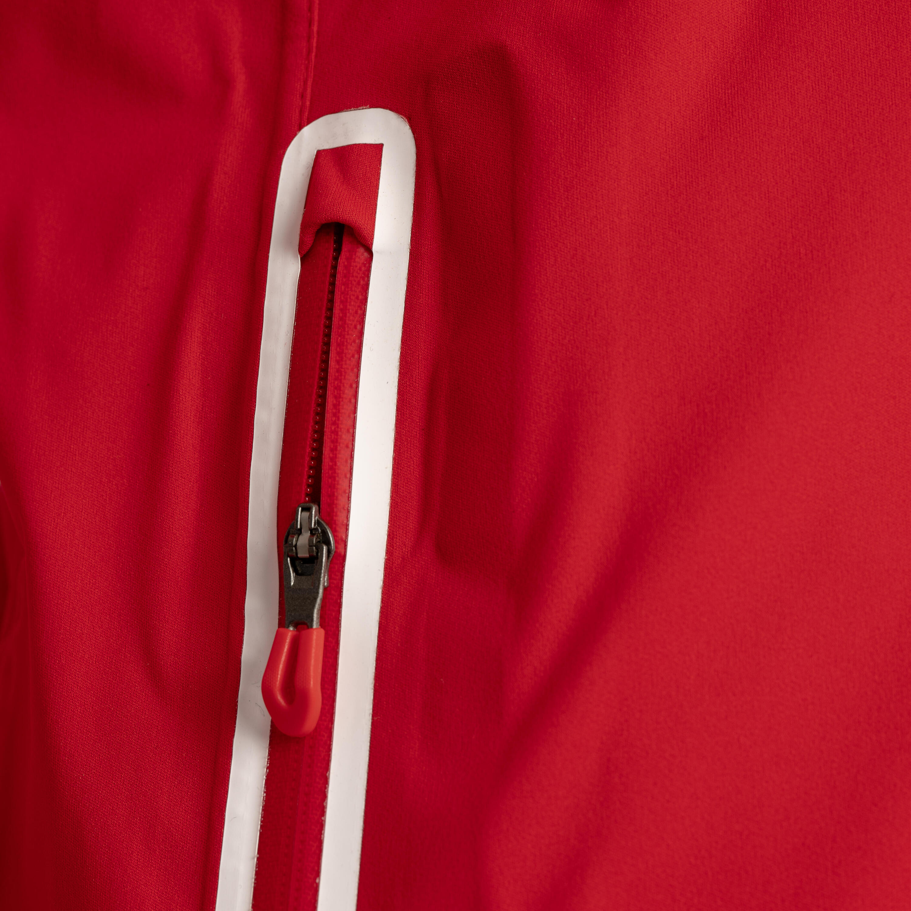 Men's golf waterproof rain jacket - RW500 red 5/9
