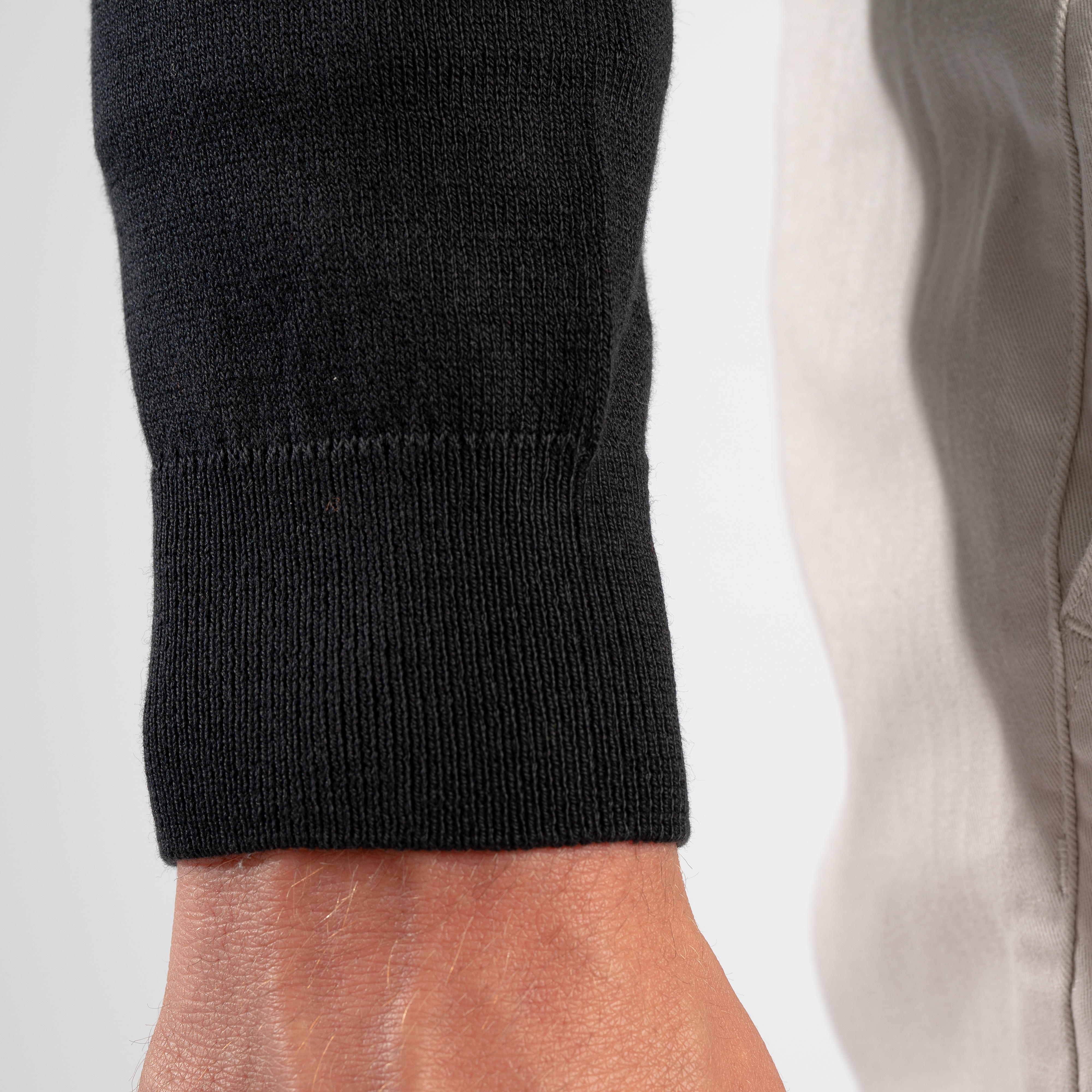 Men Golf Pullover Sweater Black