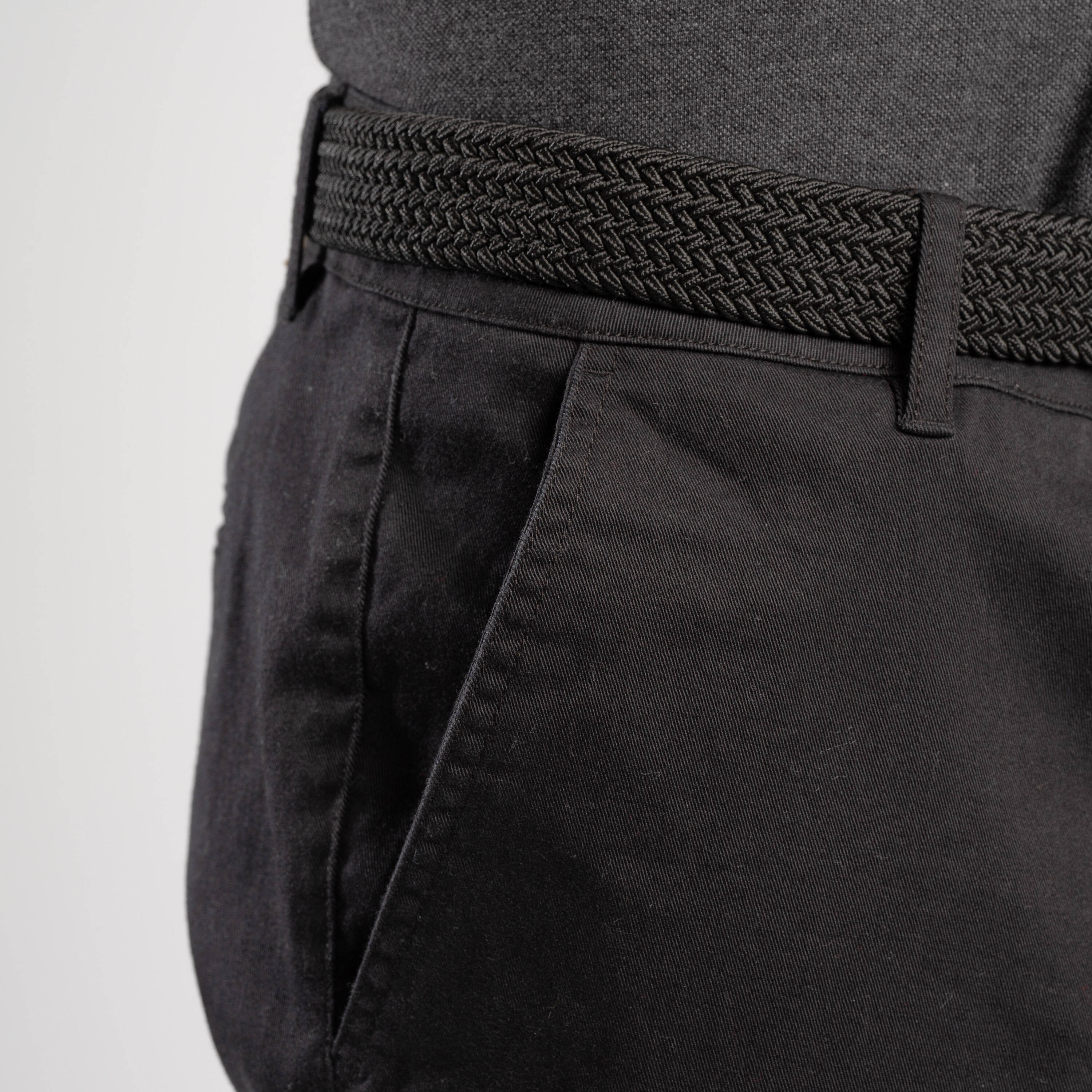 Men Golf Trousers MW500 Black -  4