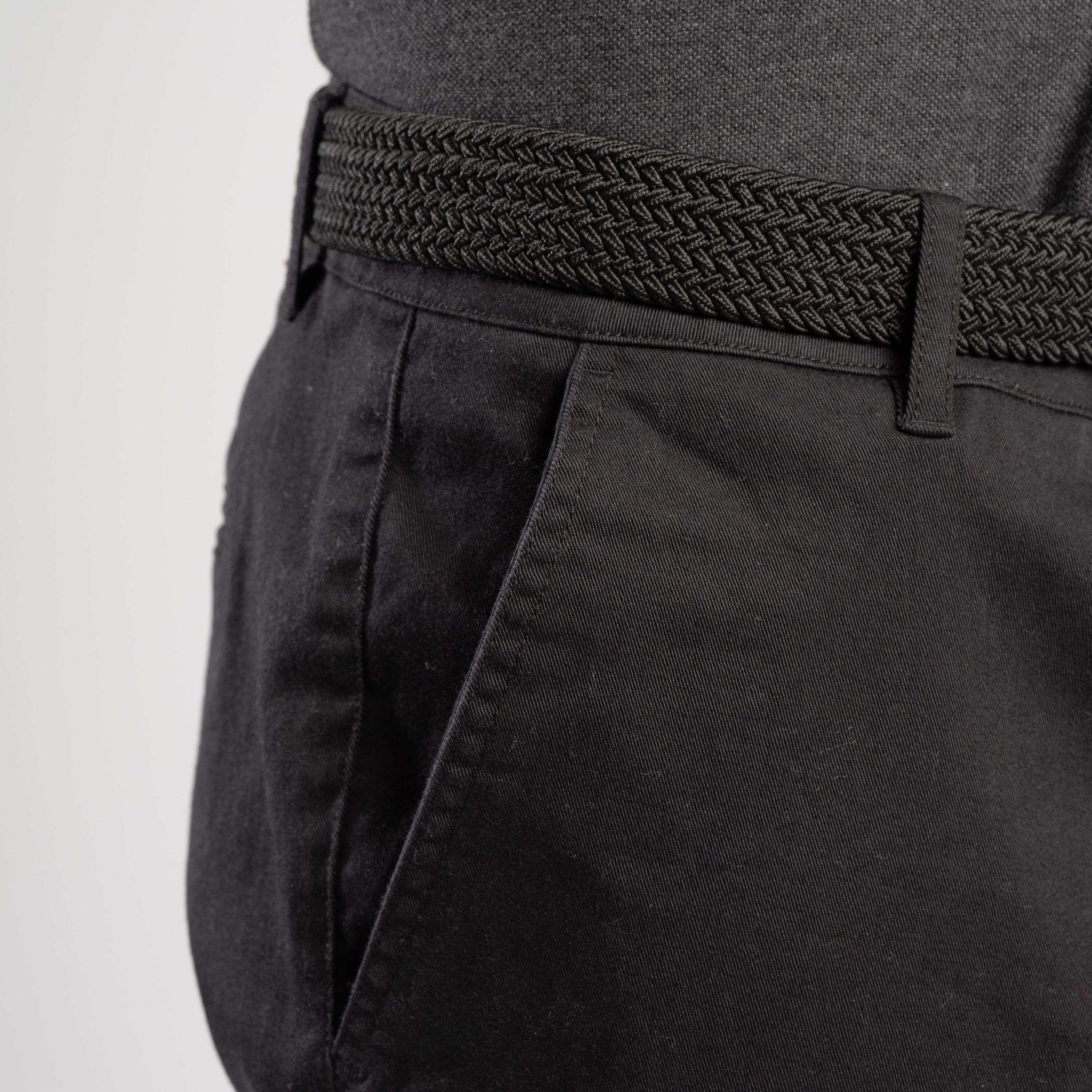 Men's golf trousers - MW500 black 4/6
