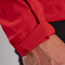 Men's golf waterproof rain jacket - RW500 red