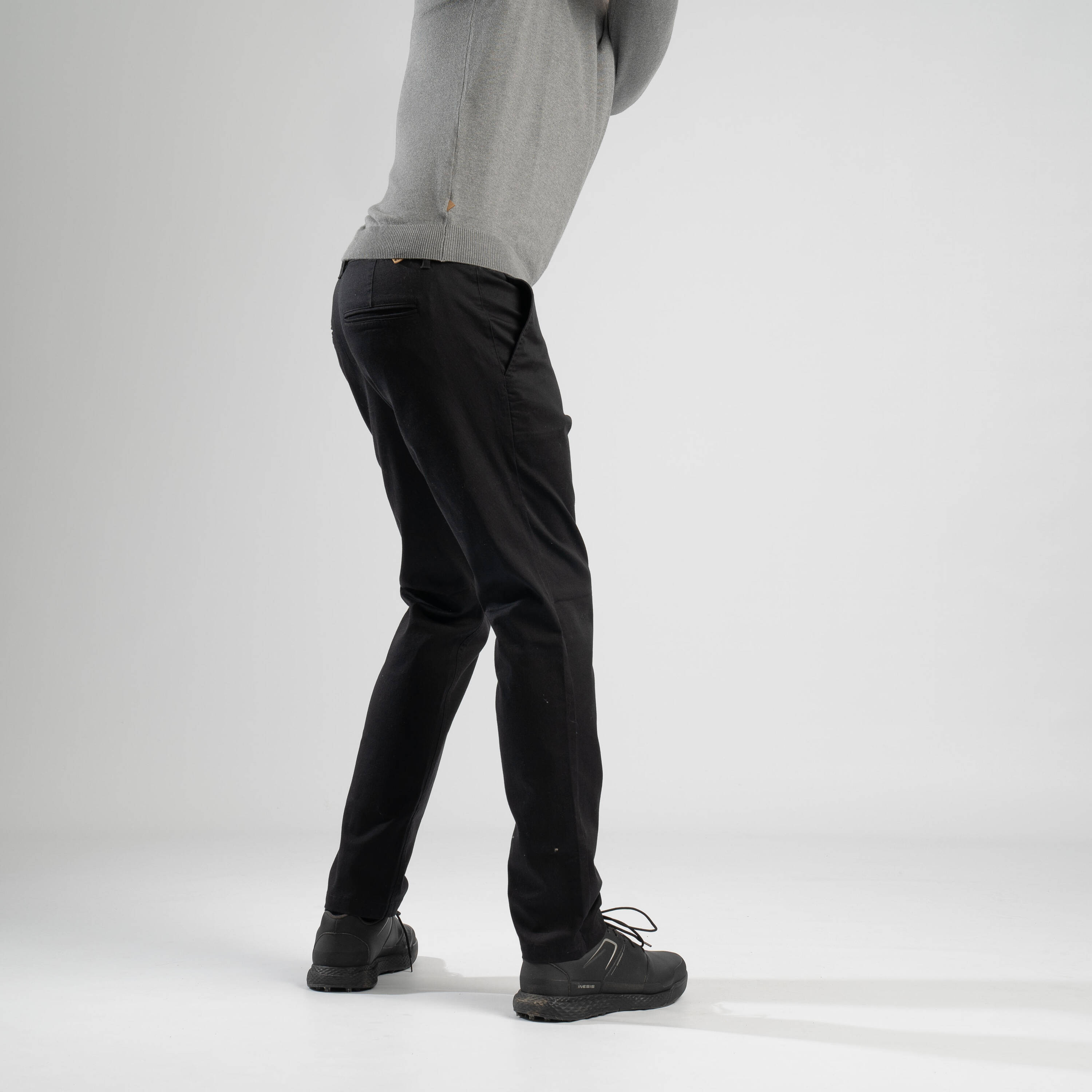 Men Golf Trousers MW500 Black -  2