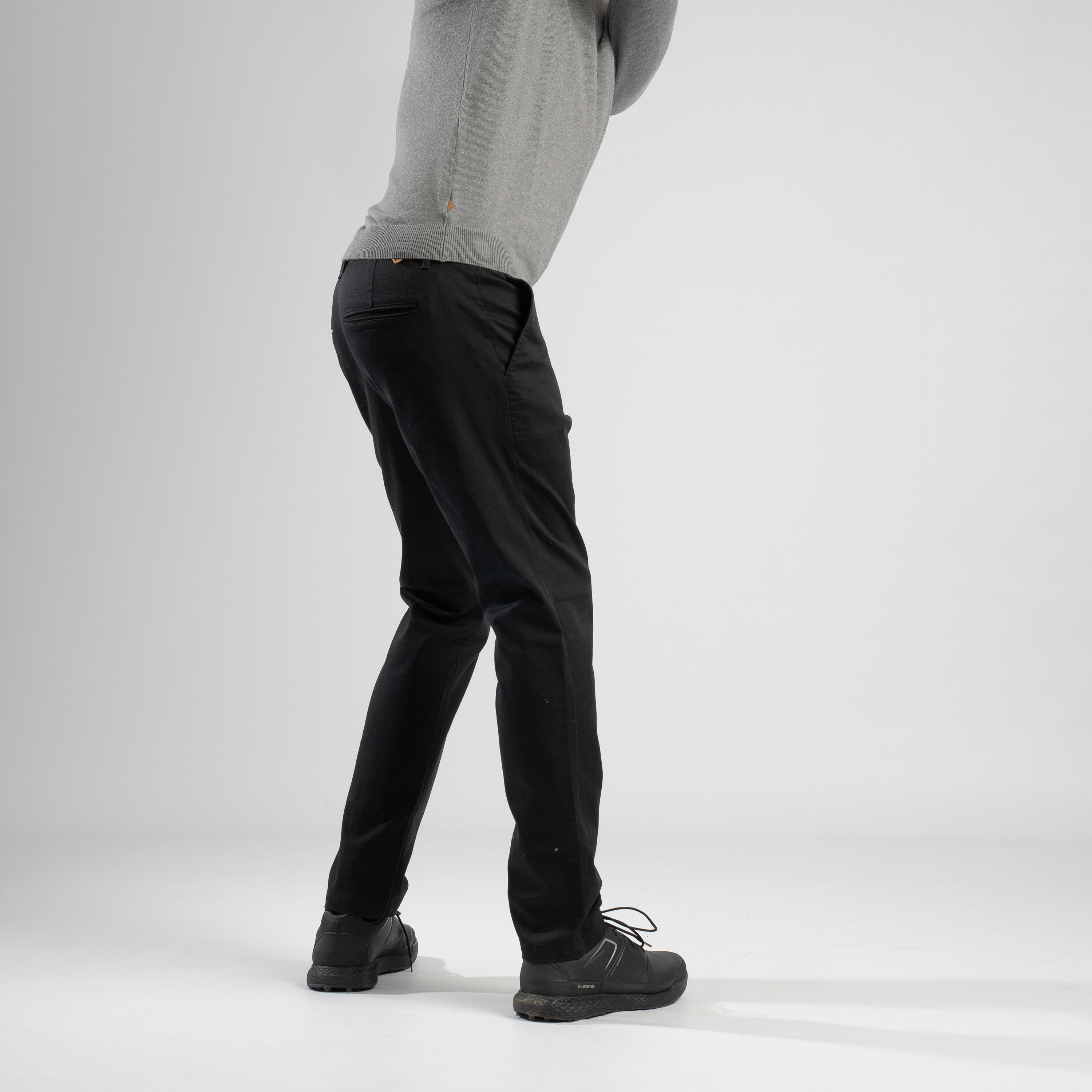 Men's golf trousers - MW500 black 2/6