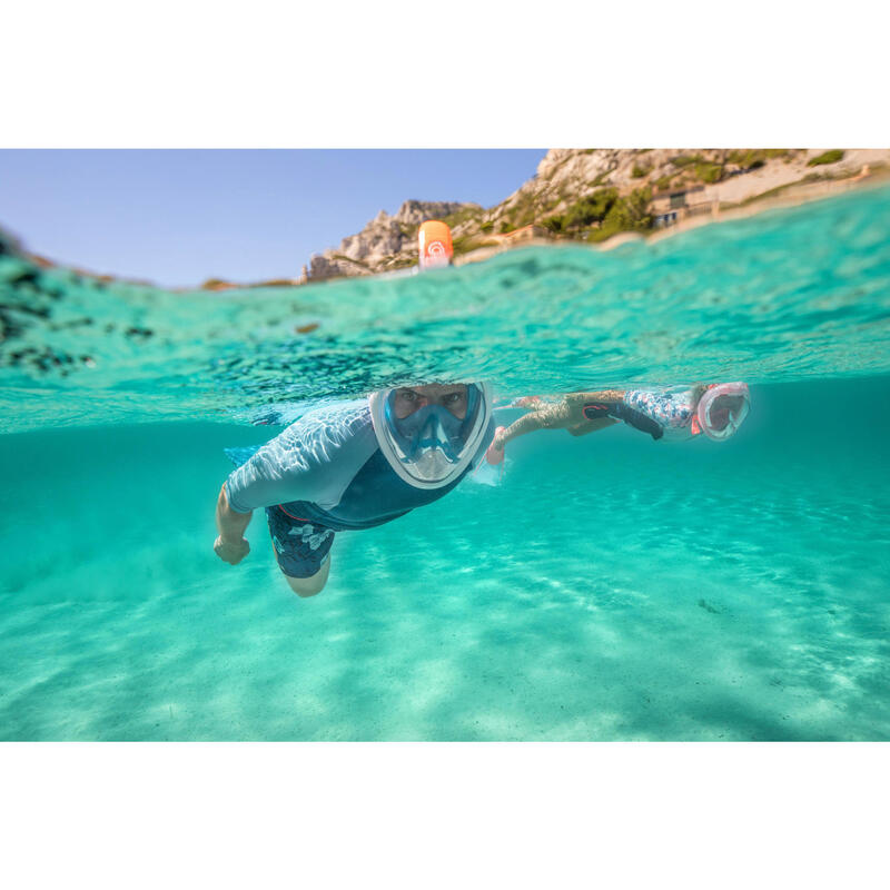 Maska do snorkelingu Subea Easybreath 500 powierzchniowa z torbą