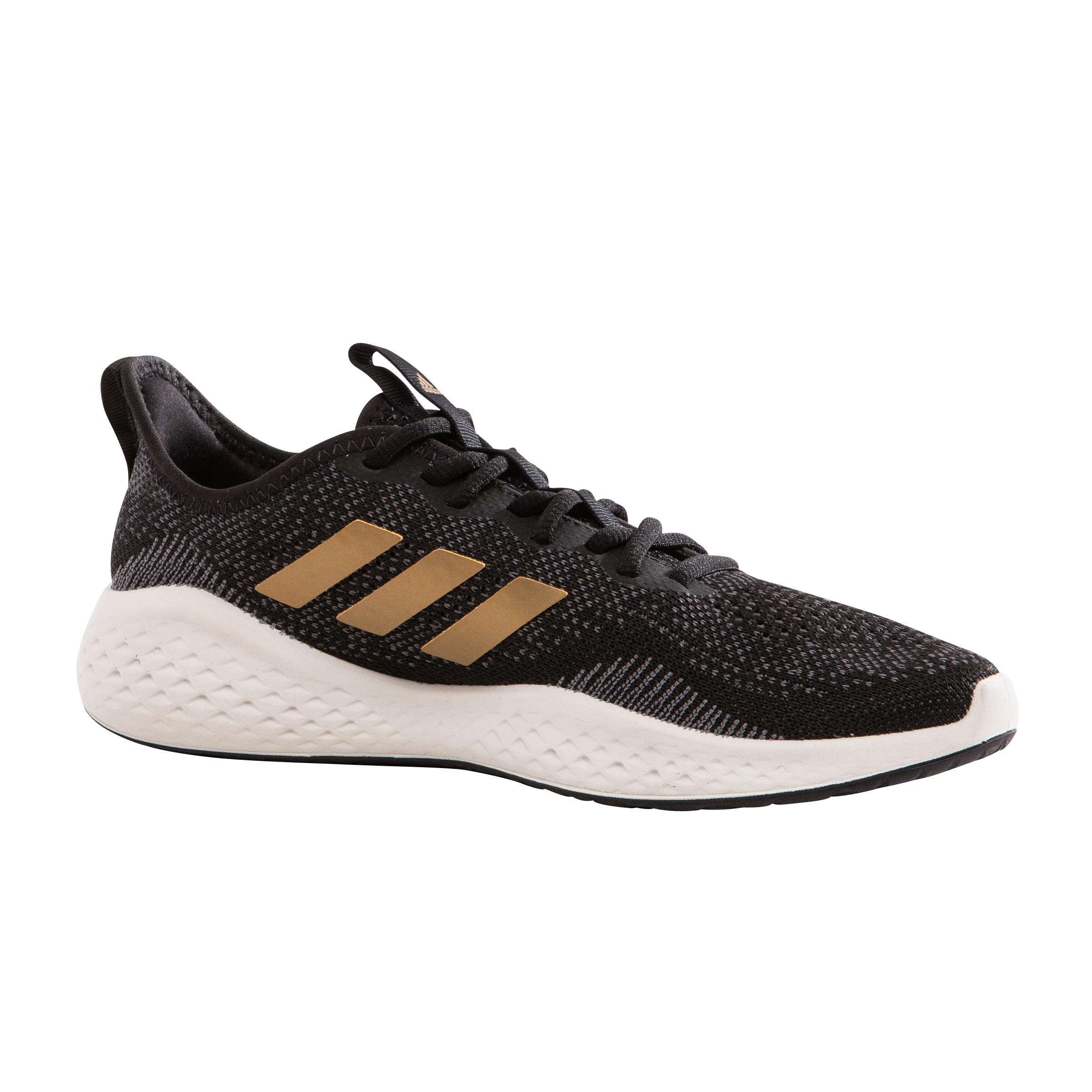 womens black adidas running trainers