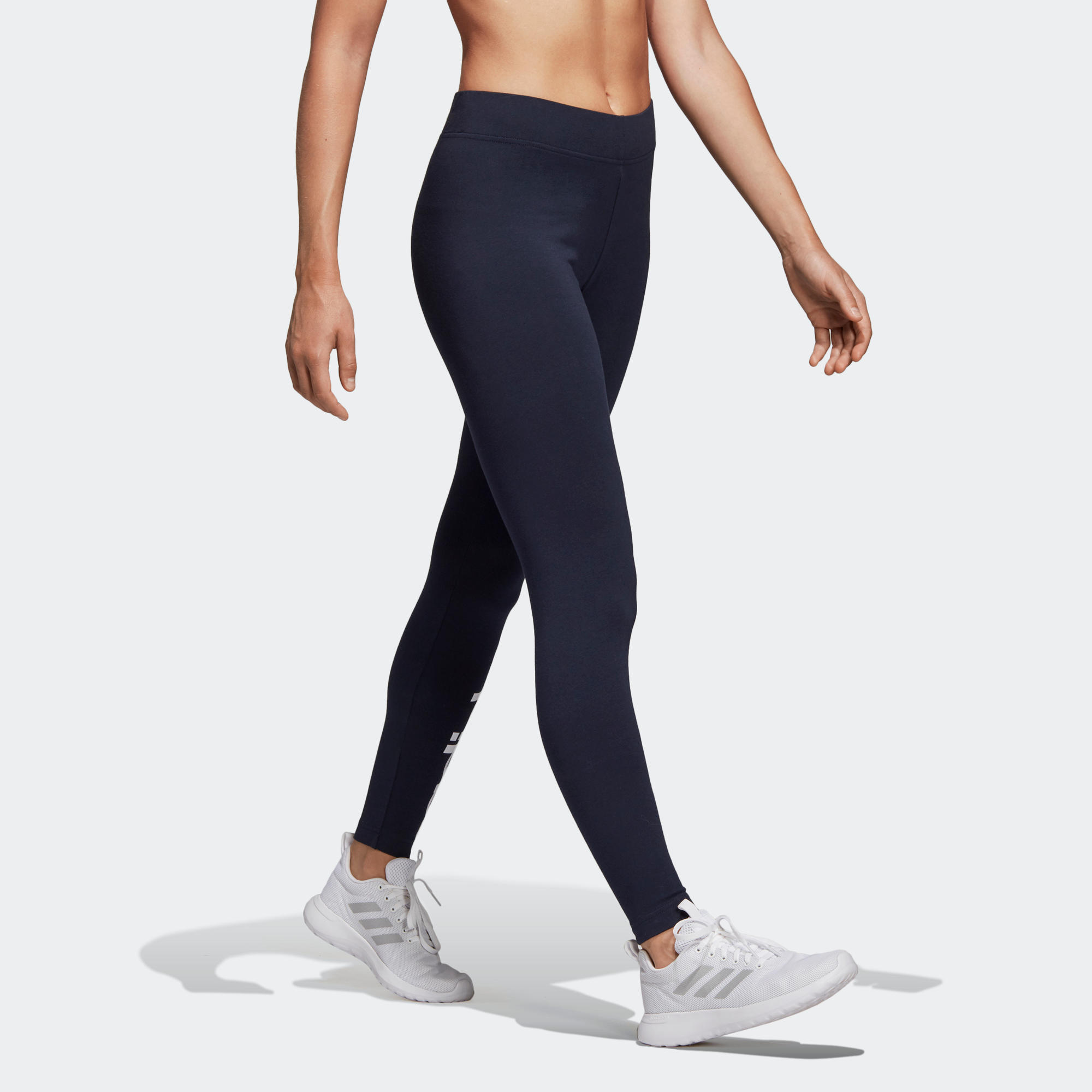 adidas leggings navy blue