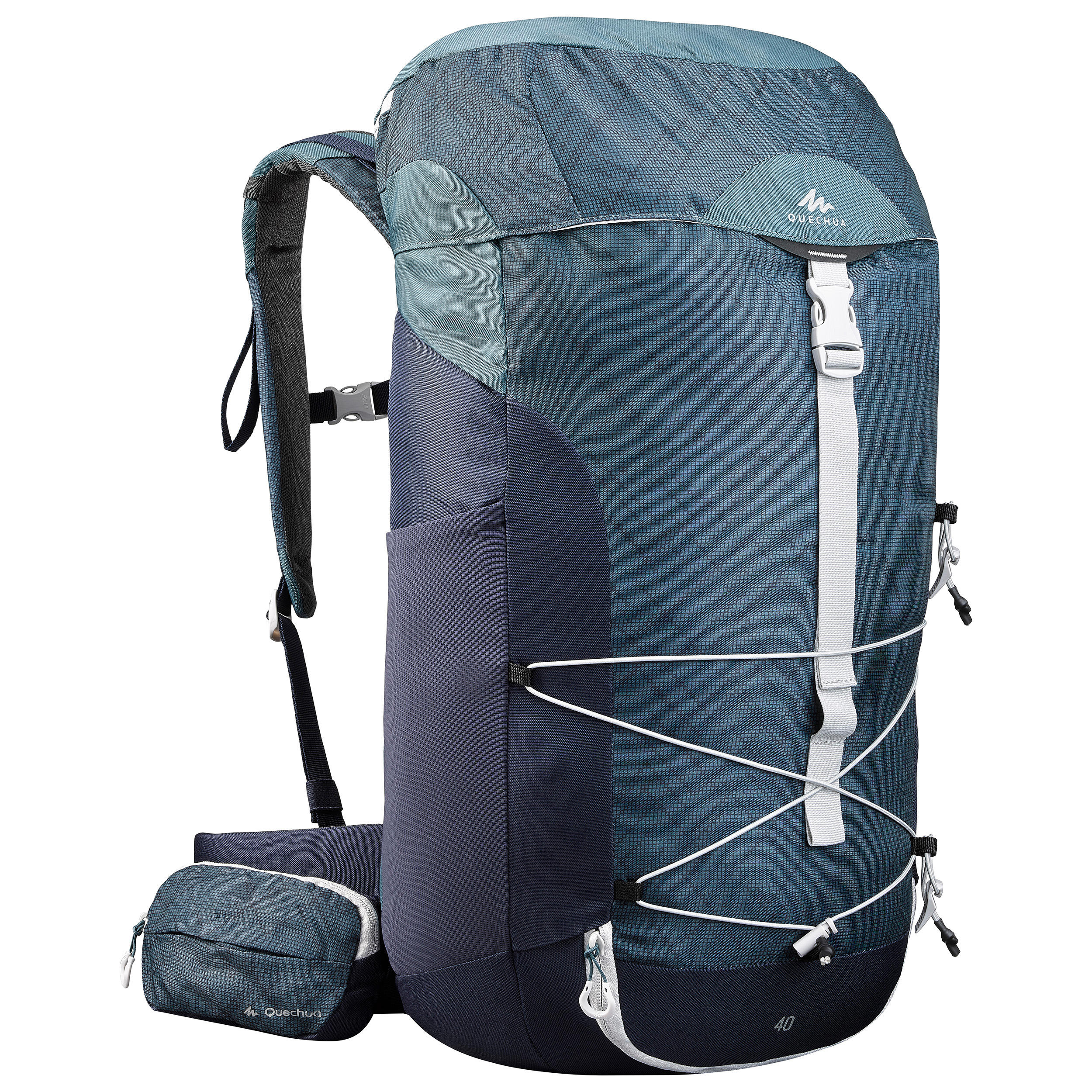 Buy 40 litre Hiking Backpack Grey 