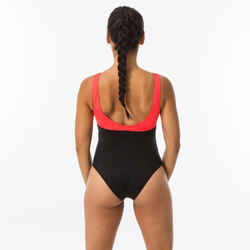 Women's 1-piece Swimsuit Heva li Black Coral