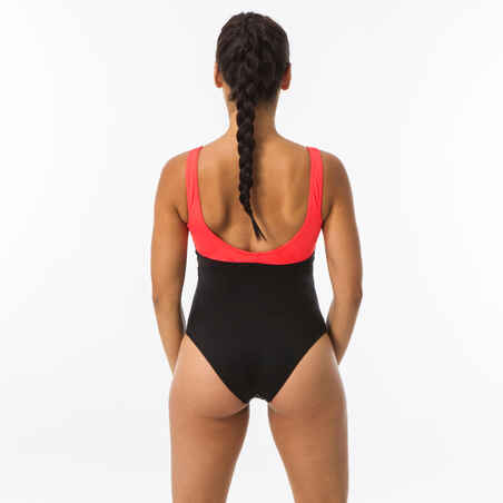 Women's 1-piece Swimsuit Heva li Black Coral