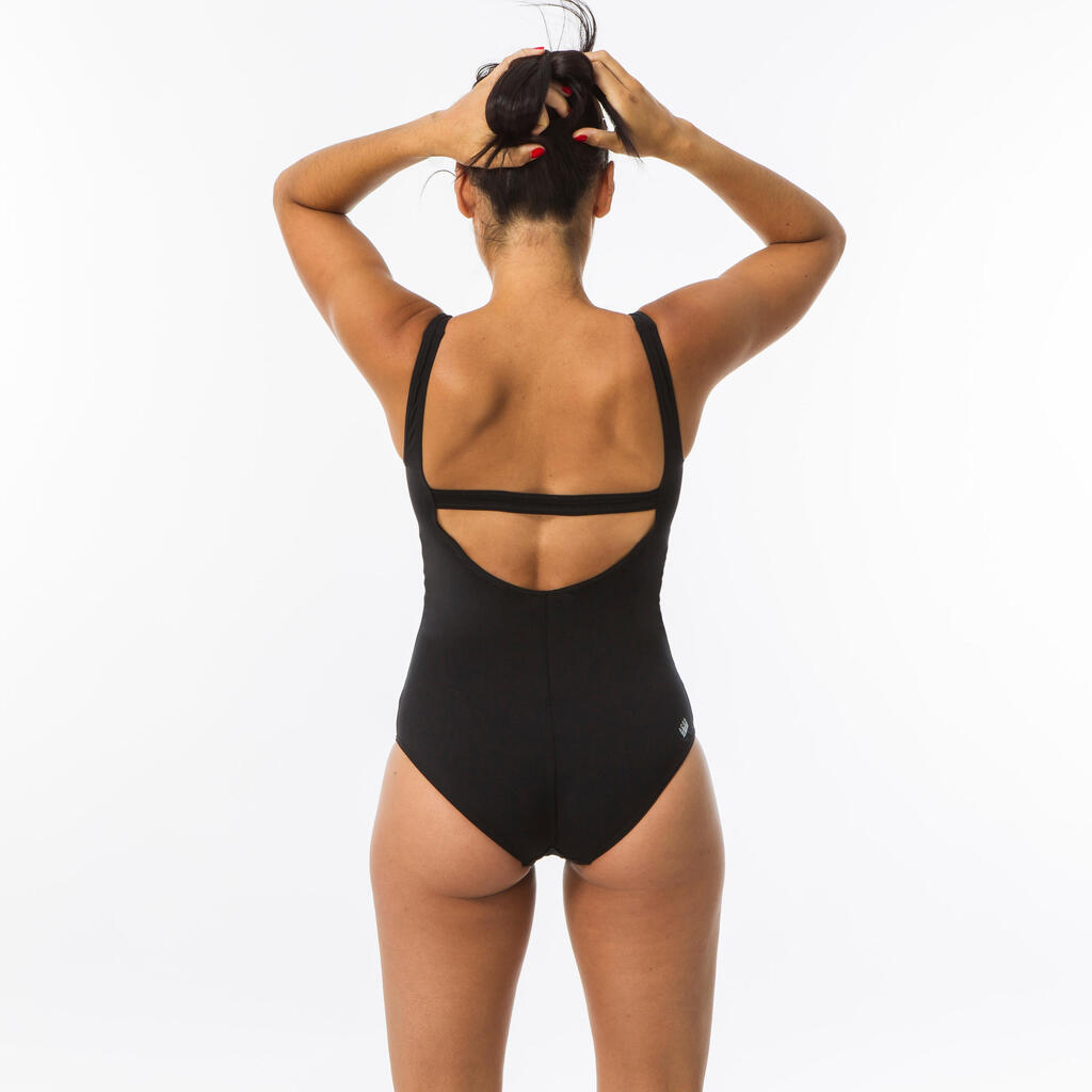 Women's 1-piece swimsuit Heva - Black