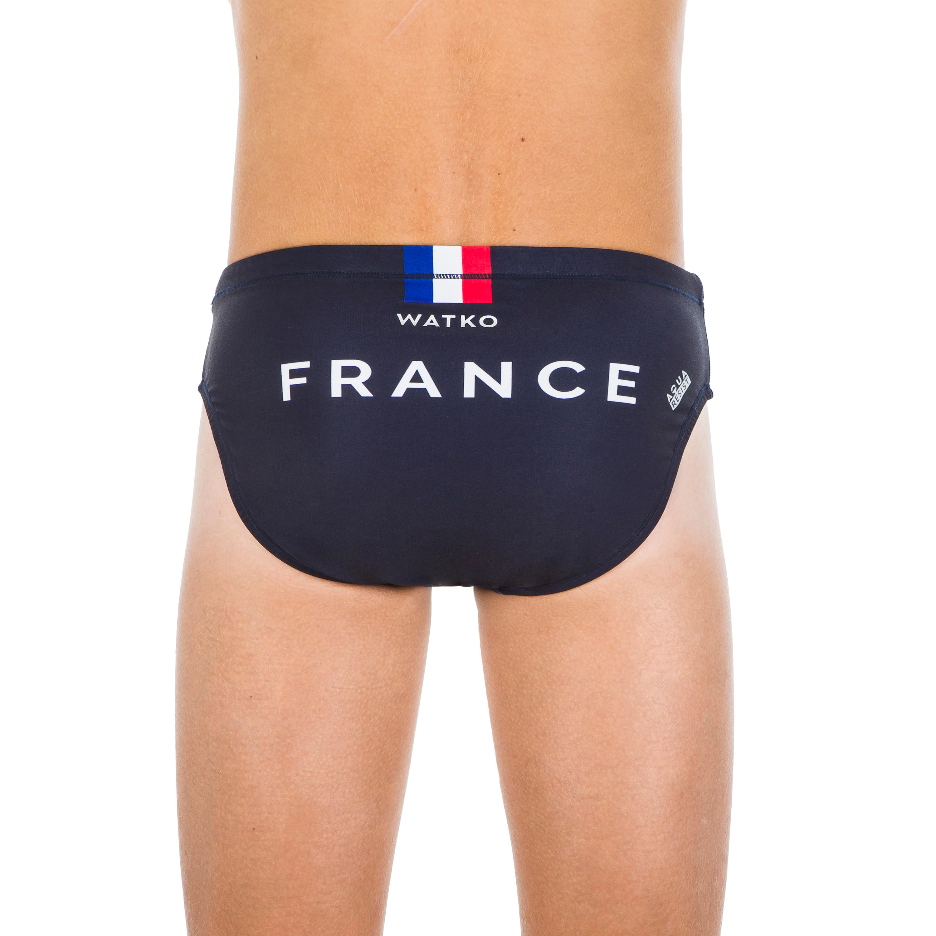 BOYS' WATER POLO SWIM BRIEFS - FRANCE 4/6