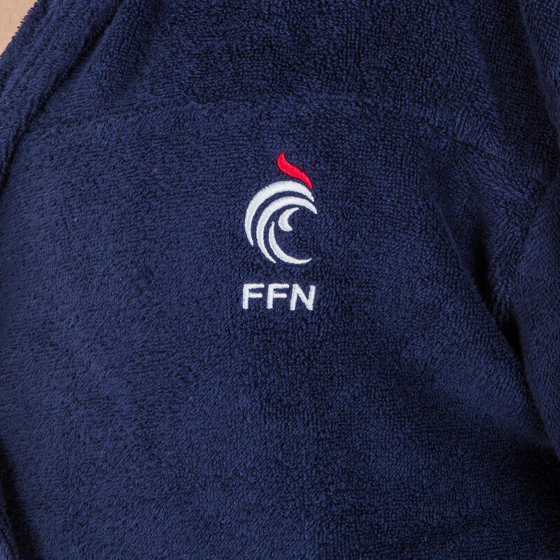 Herenbadjas voor waterpolo dik katoen officiële badjas Frankrijk