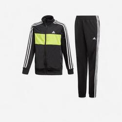 Chándal niño niña Adidas gimnasia deportiva negro verde