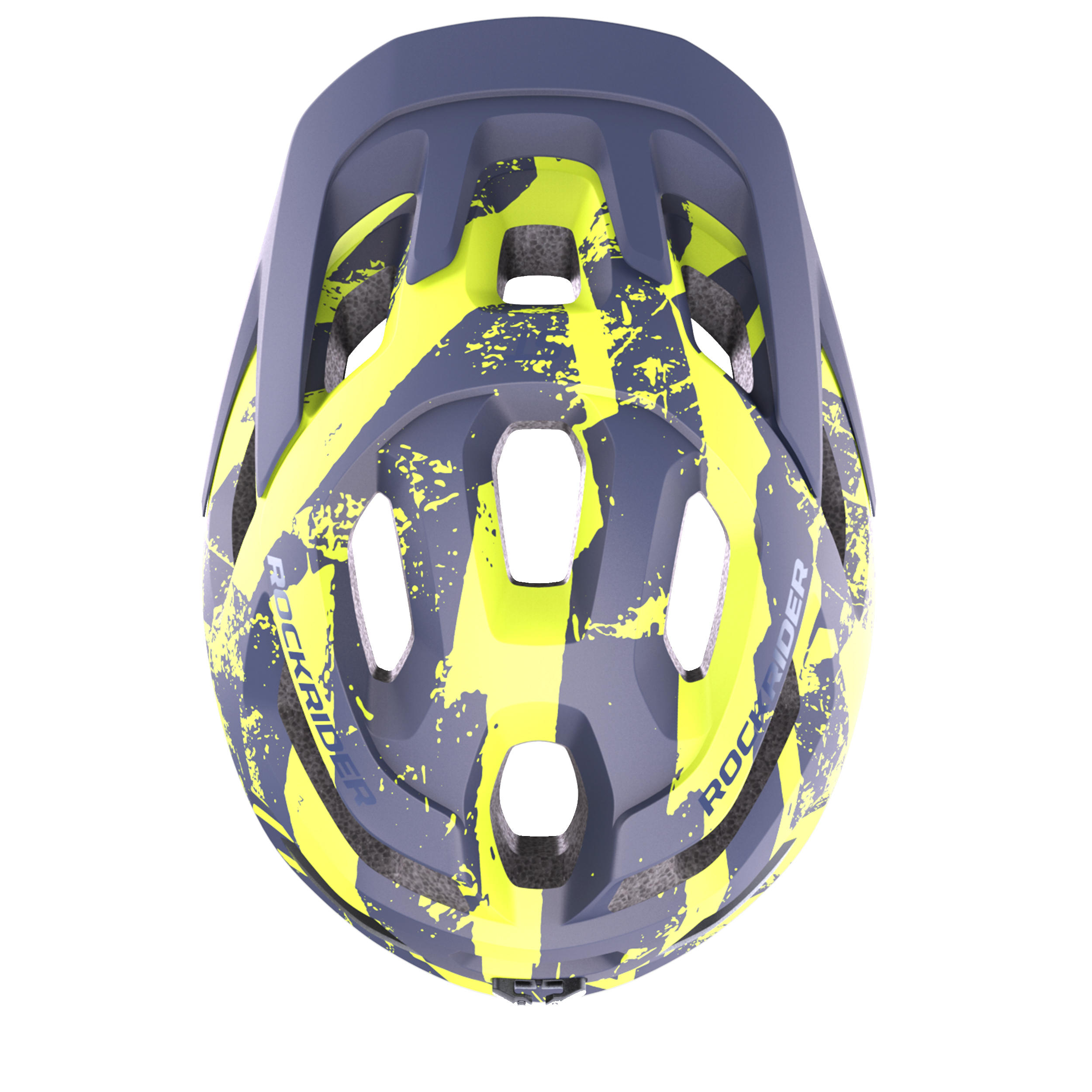 yellow mtb helmet