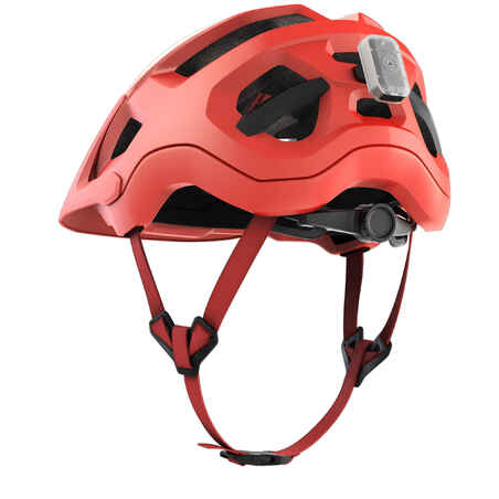 Mountain Biking Helmet - Red