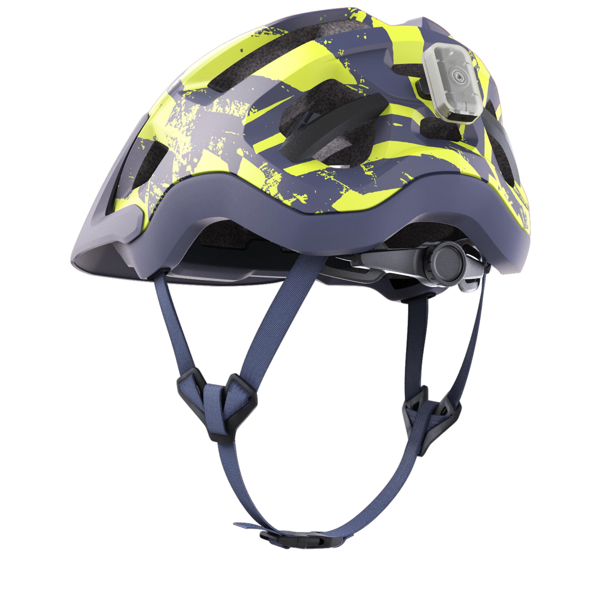 yellow mtb helmet