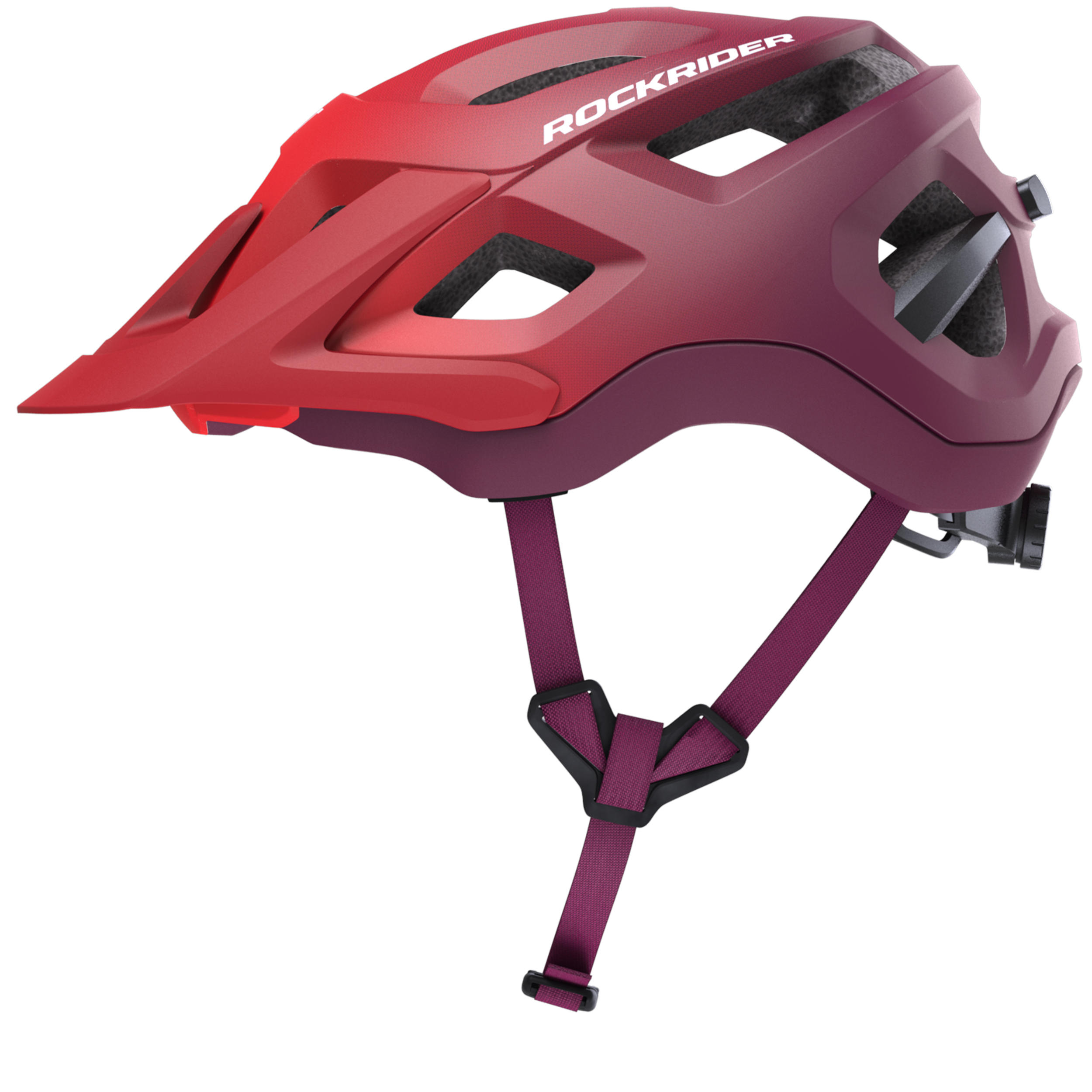 purple mtb helmet