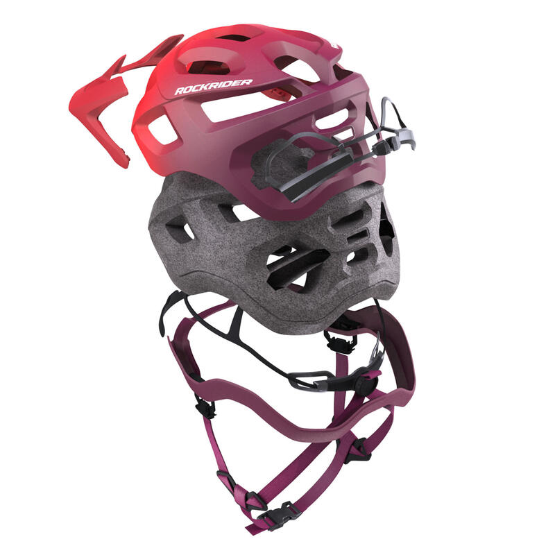 CASQUE VÉLO VTT EXPL 500 ROSE DÉGRADÉ