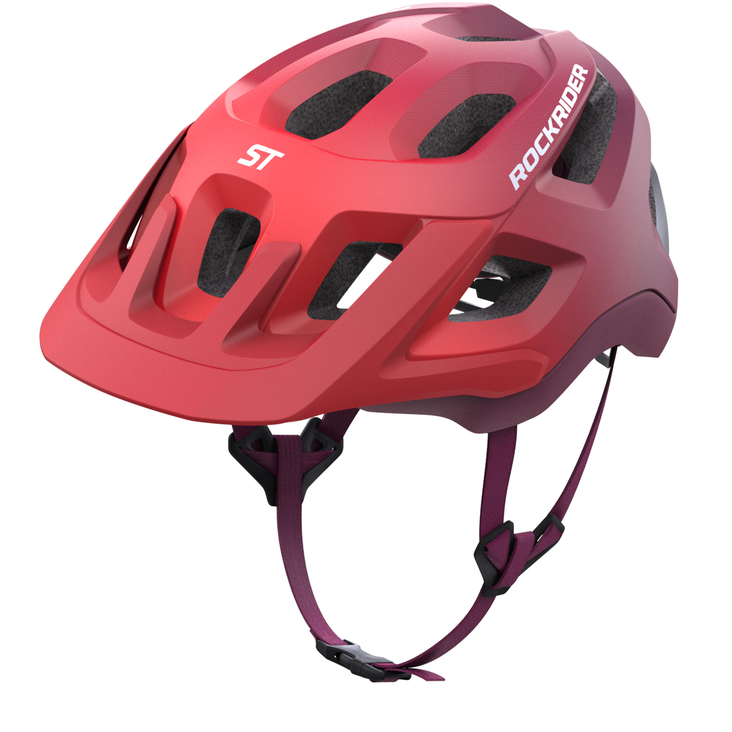 purple cycle helmet