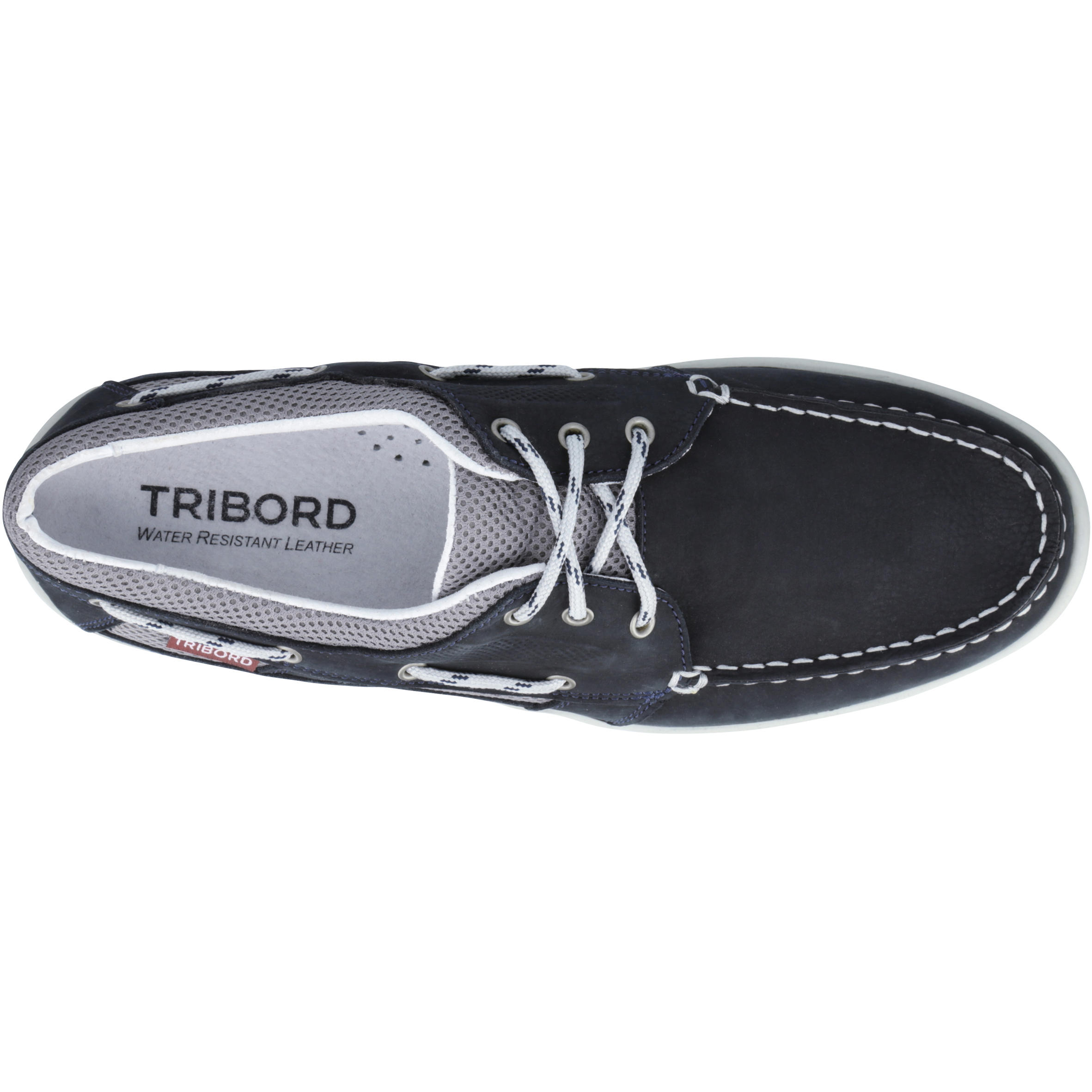 Leather Boat Shoes – Men’s - TRIBORD