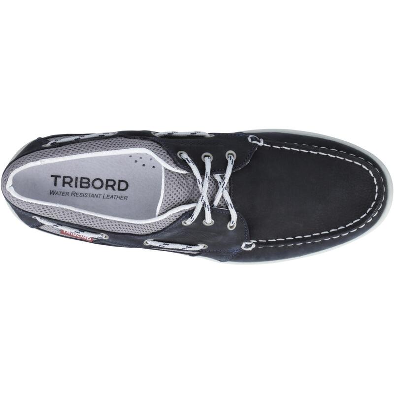 Zapatos náuticos hombre Tribord CLIPPER Azul