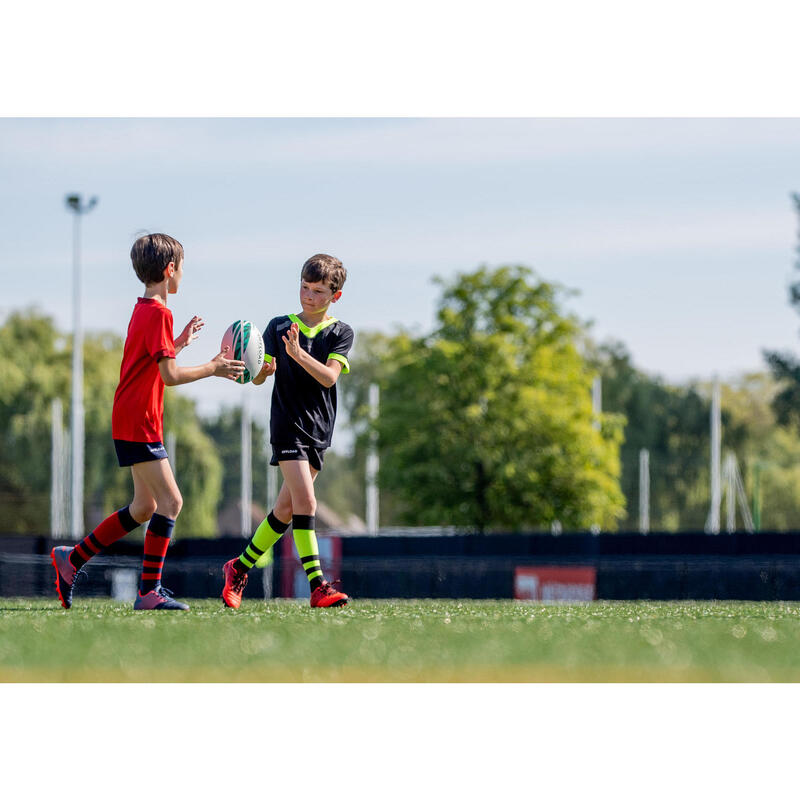 Rugbyball R100 Training Größe 3 grün