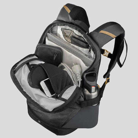 Рюкзак NH550 для туризму 20 л сірий меланж