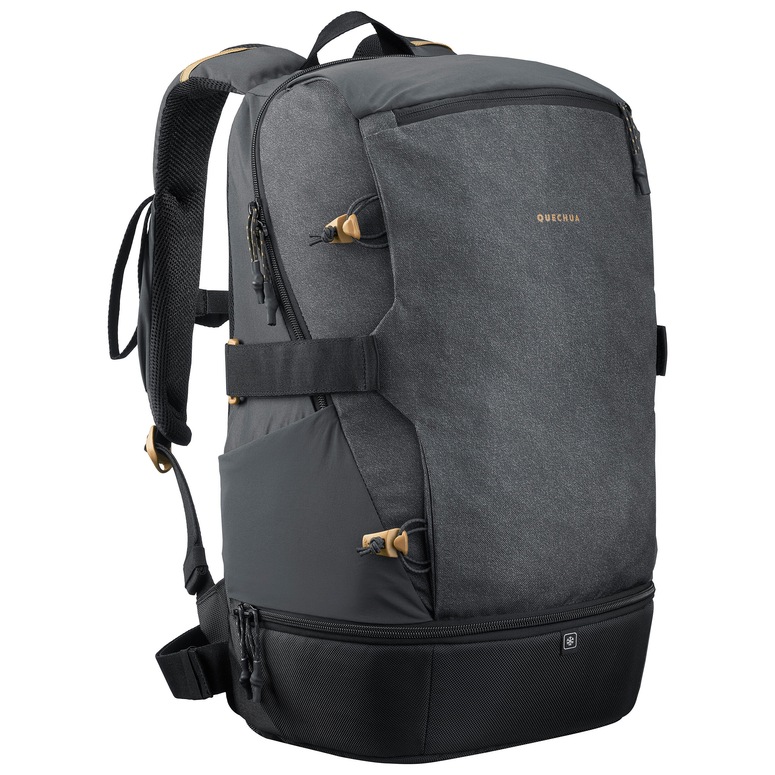 QUECHUA Turistický batoh NH Arpenaz 500 30 l šedá 30 l