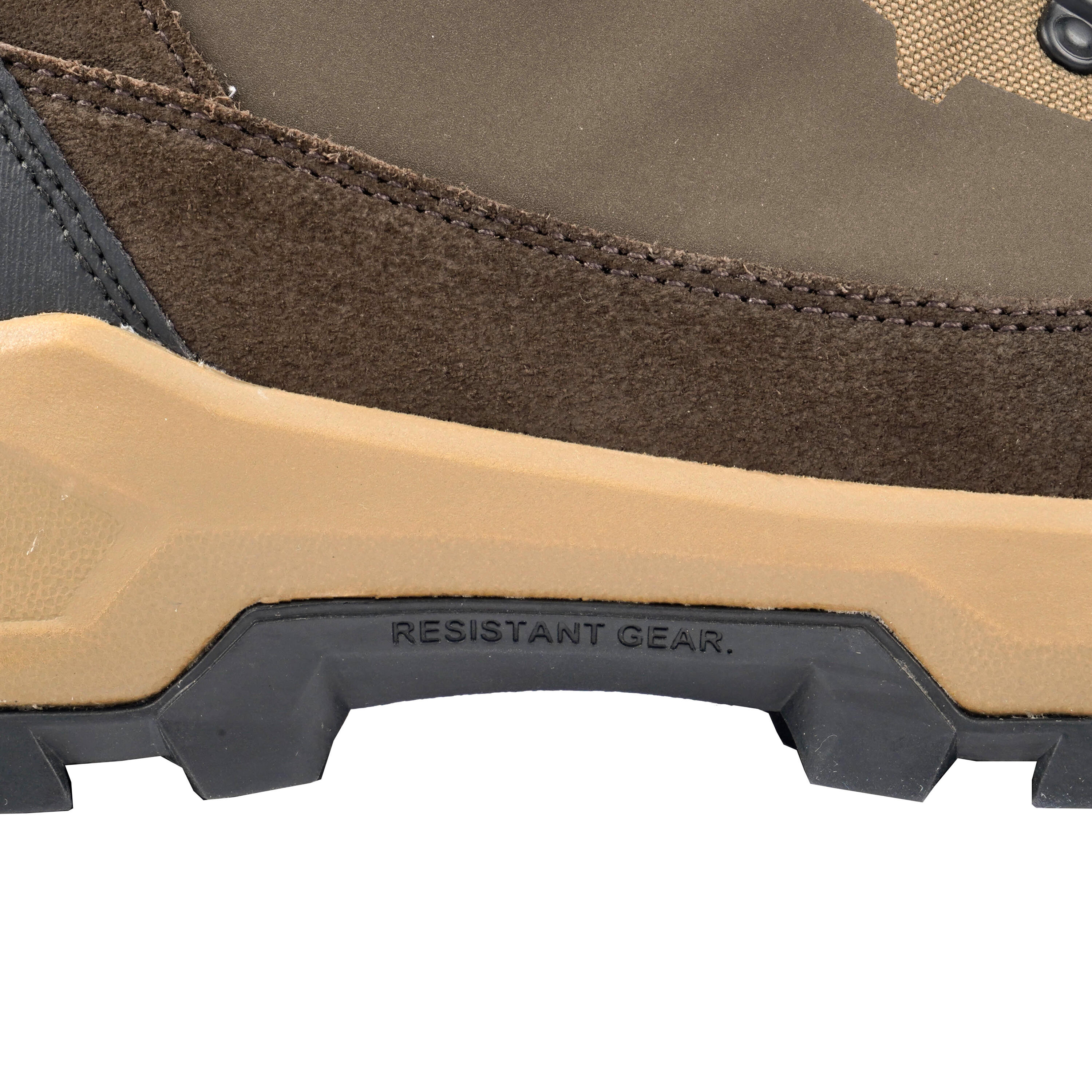 Country Sport Warm Waterproof Shoes Crosshunt 500 Beige/Brown 5/6