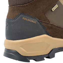 Country Sport Warm Waterproof Shoes Crosshunt 500 Beige/Brown