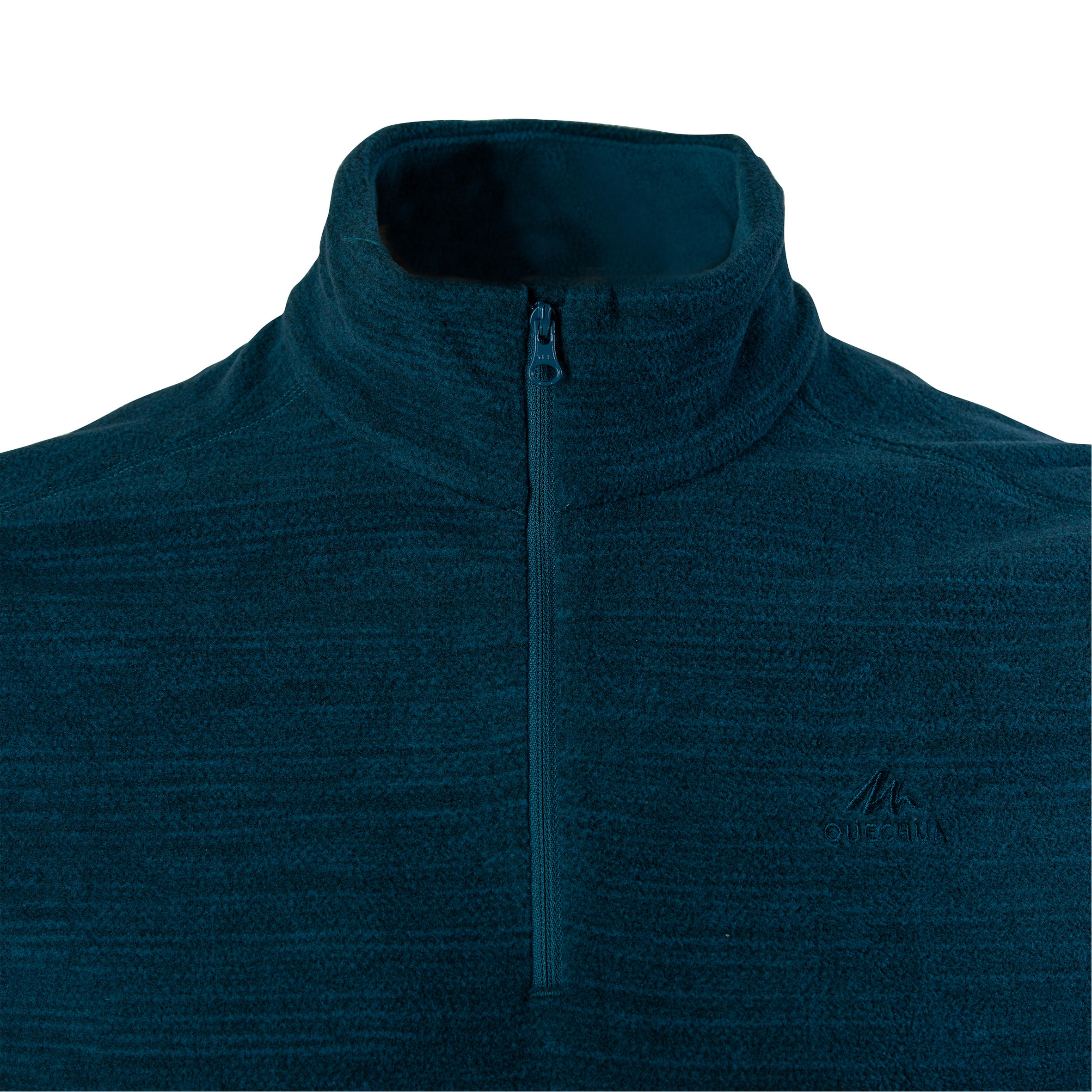 Men's Mountain Walking Fleece MH100 - Mottled Blue 8/8