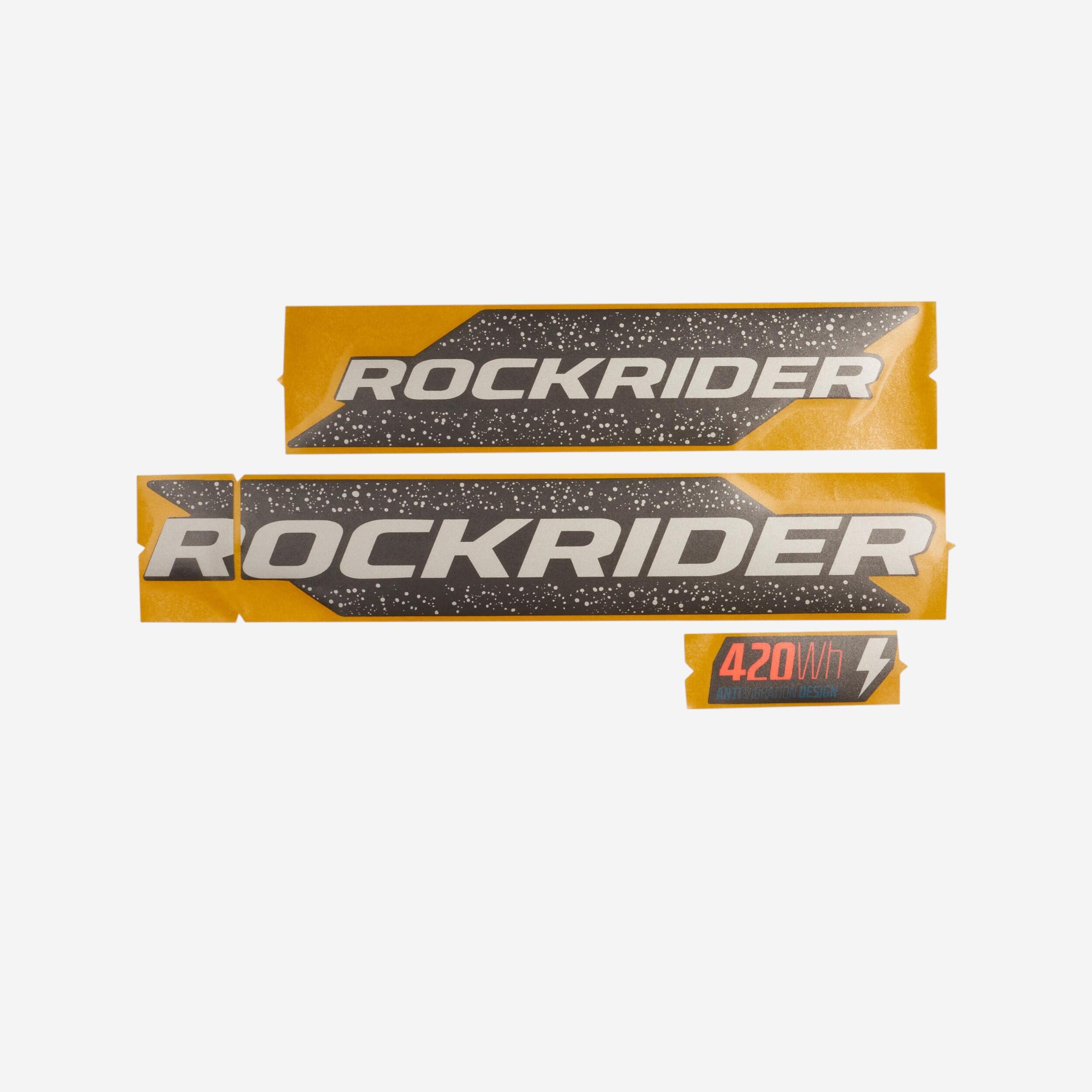 ROCKRIDER Adesivi batteria E-ST520 viola