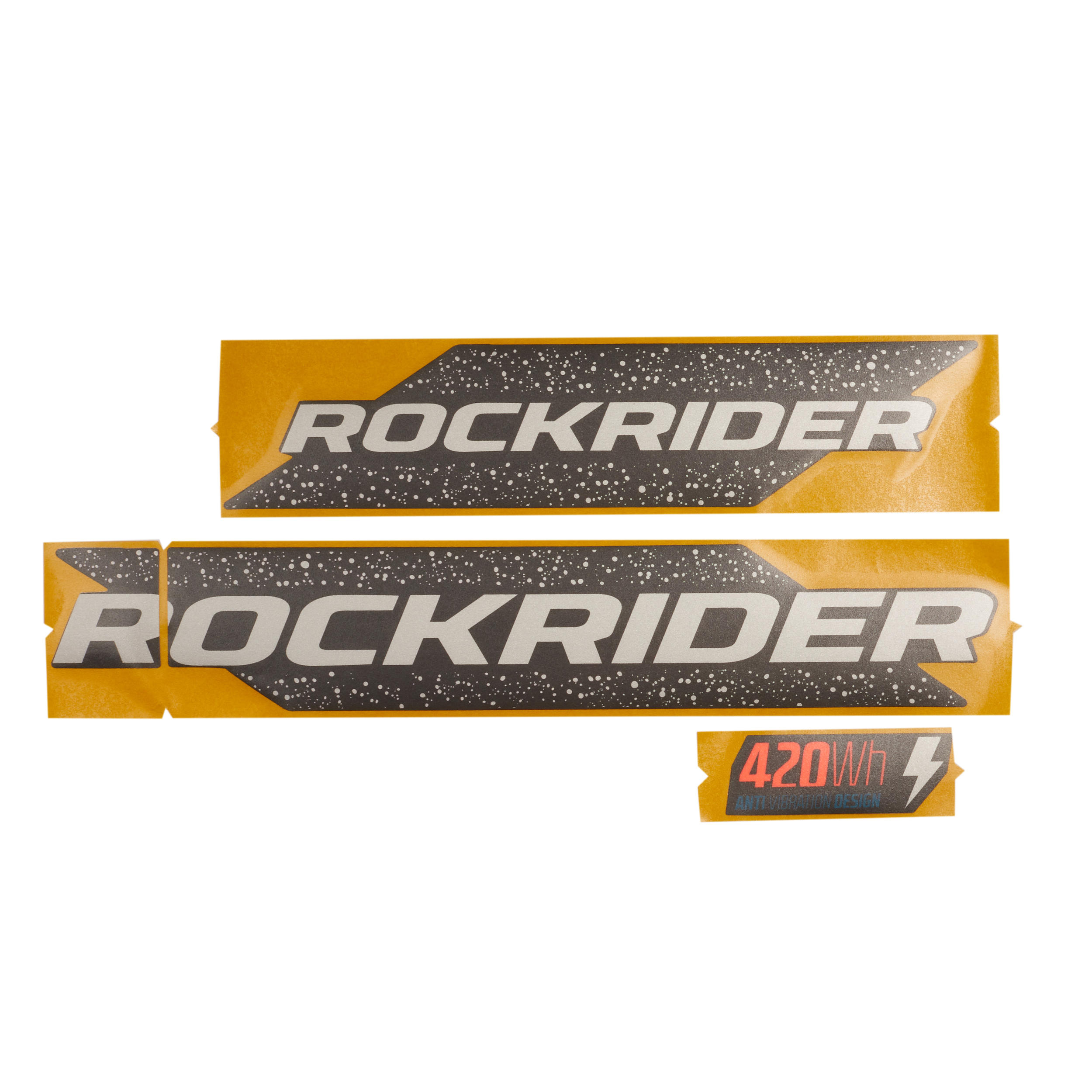 Autocolantes de bateria de bicicleta btt rockrider e-st 520 ameixa (conjunto)