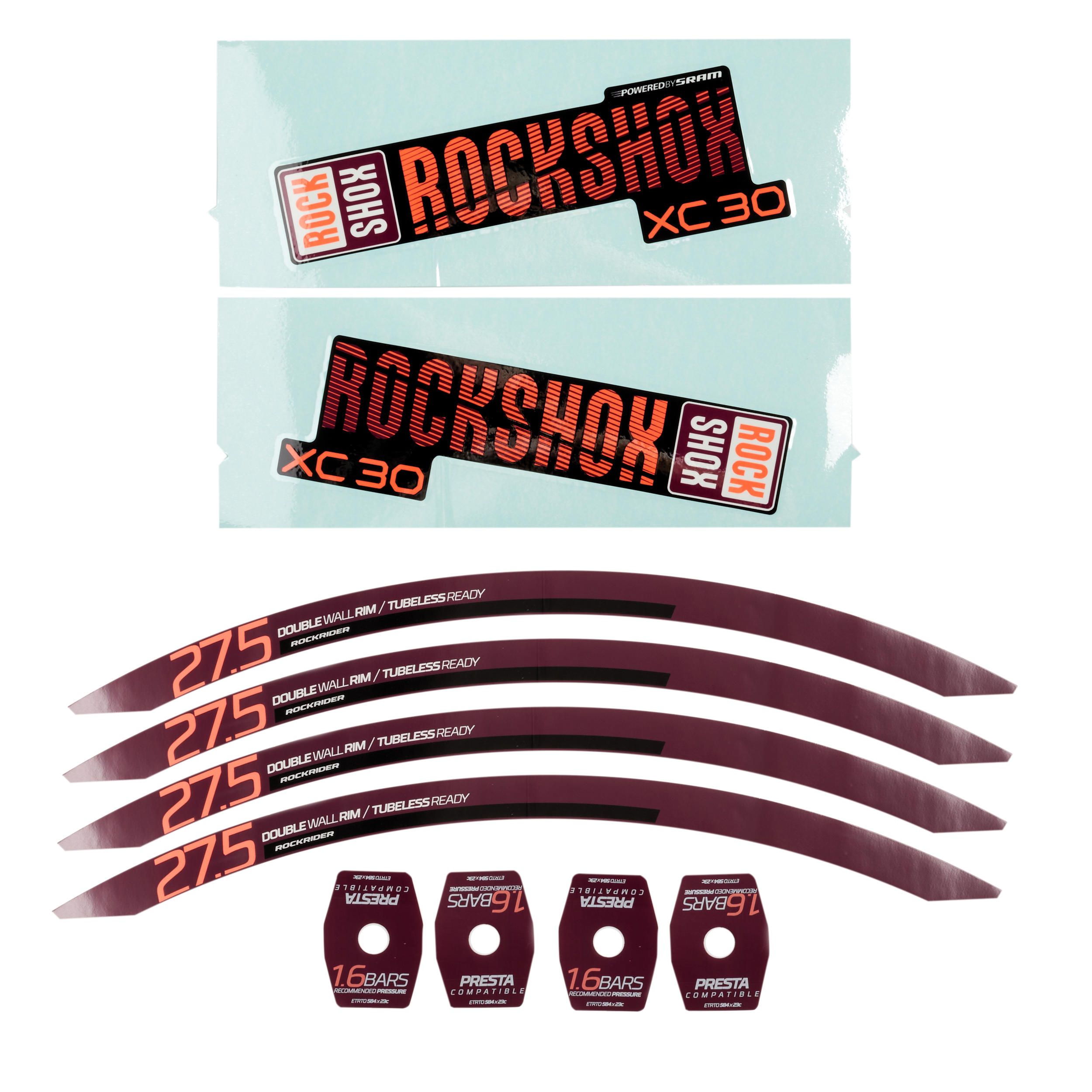 KIT STICKERS E-ST520 PLUM