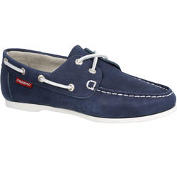 Cruise 500 Women's Leather Boat Shoes Navy Blue
