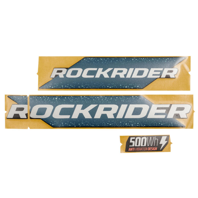 Naklejki na akumulator do roweru Rockrider E-ST 900