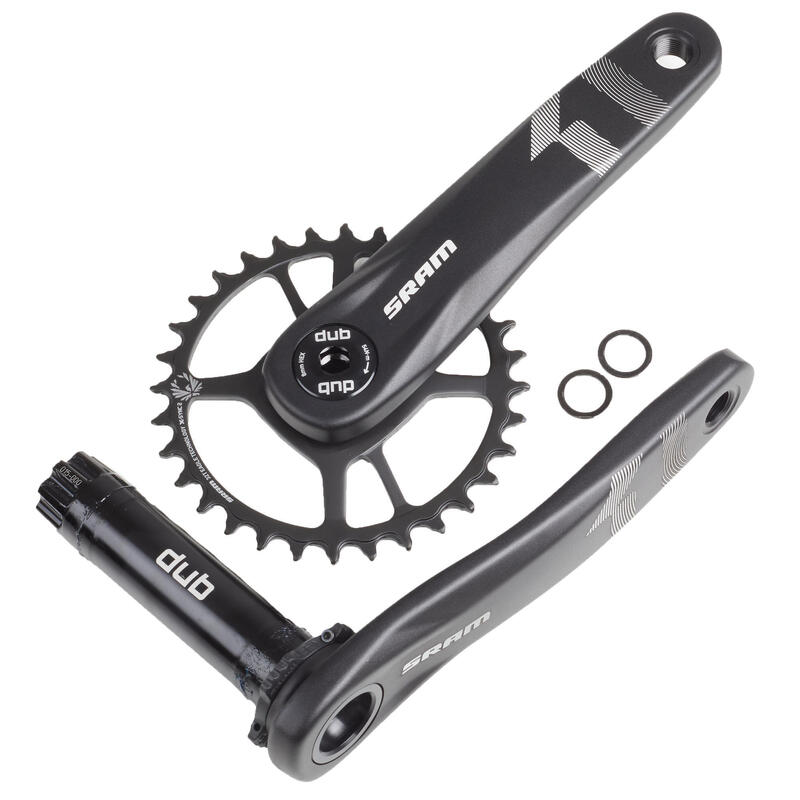 Mechanizm korbowy do roweru MTB jednorzędowy SRAM X1 Eagle 32 zęby 170 mm DUB