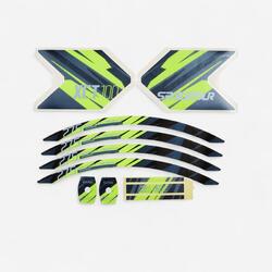 KIT STICKERS E-ST 100 BLEU