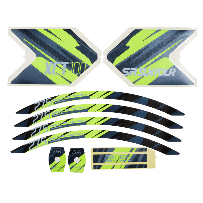 autocollant VTT BMX vélo trail sticker sport sur le cyclisme - ref