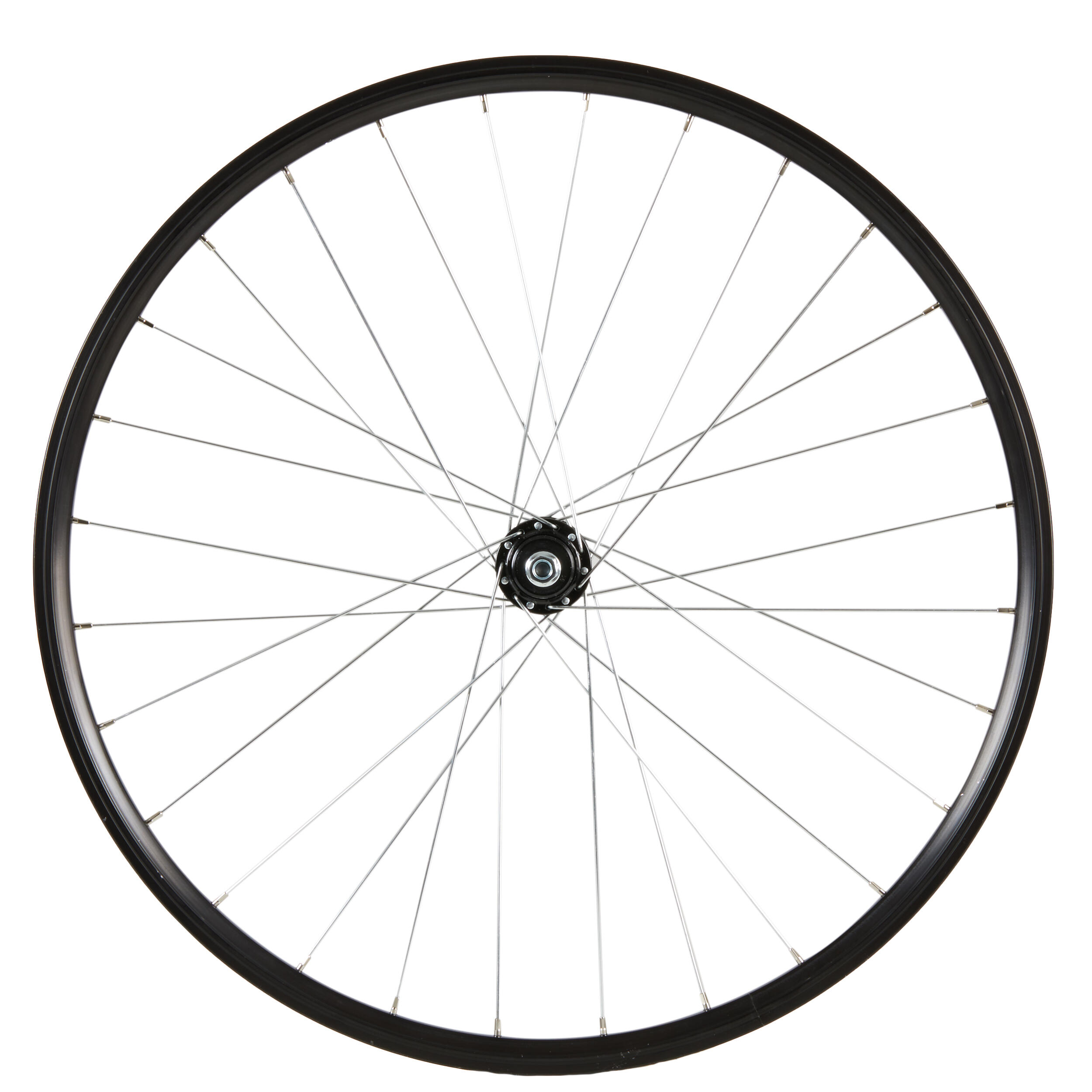 Koło do roweru MTB Rockrider 26" tylne dwukomorowe V-brake wolnobieg przykręcane