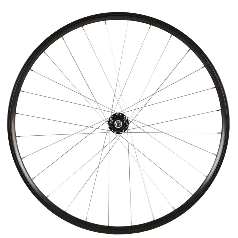 Koło do roweru MTB Rockrider 26" tylne dwukomorowe V-brake wolnobieg przykręcane