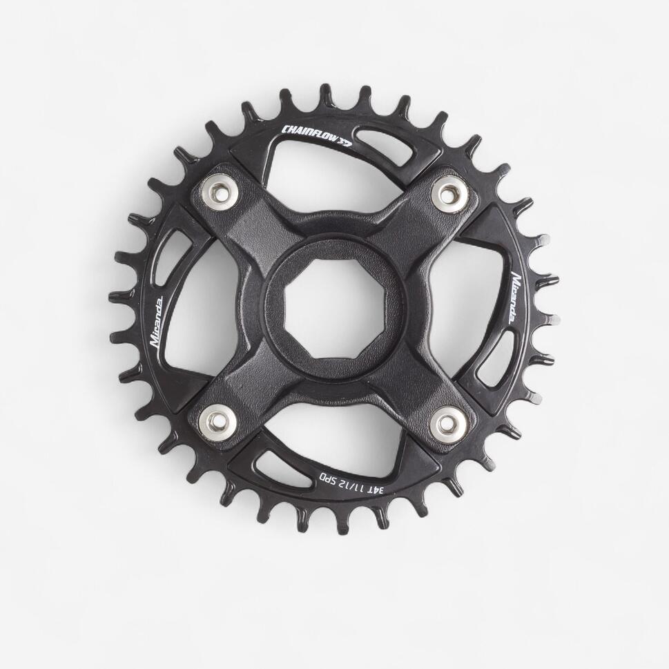 PLATEAU VTT 910 VITESSES 34 DENTS CHAINFLOW 3D POUR TRANSMISSION MONO