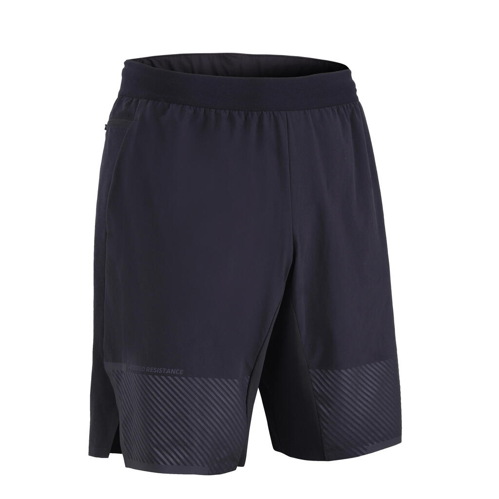 Men's cross-training shorts - black