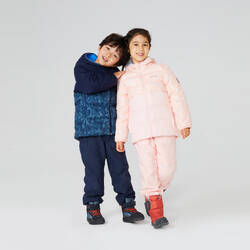 Kids’ HIKING PADDED JACKET 500 CN - Aged 2-6 - Pink